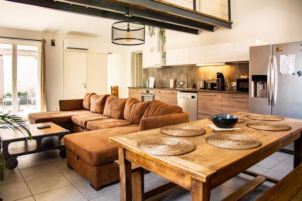 Loft Evasion - Terrasse & Garage Proche Centre Villa Avinyon Dış mekan fotoğraf