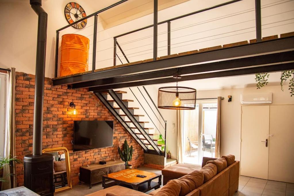 Loft Evasion - Terrasse & Garage Proche Centre Villa Avinyon Dış mekan fotoğraf